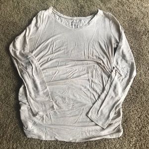long sleeve maternity top